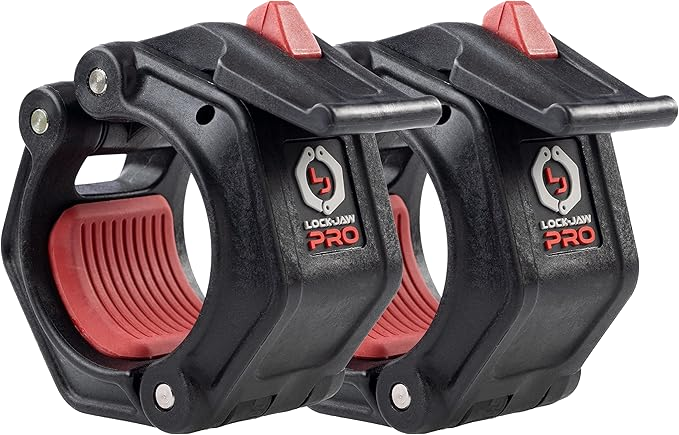 Lock-Jaw Pro barbell collars for home gym barbell training