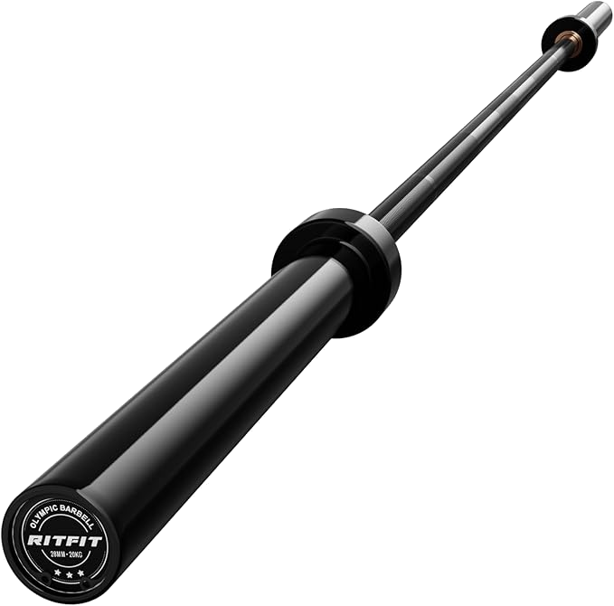 RitFit Olympic barbell for bigger home gym strength training