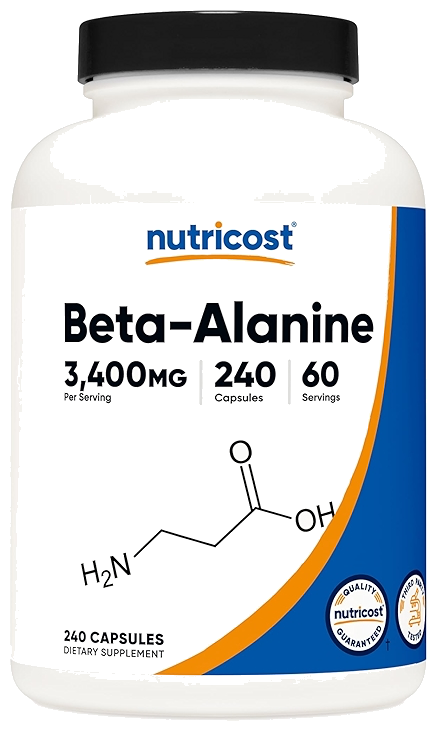 Beta-alanine supplement for DIY pre-workout stack