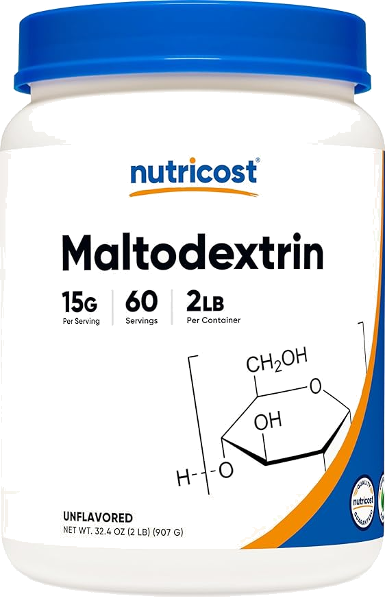 Maltodextrin carb powder for pre-workout fast fuel