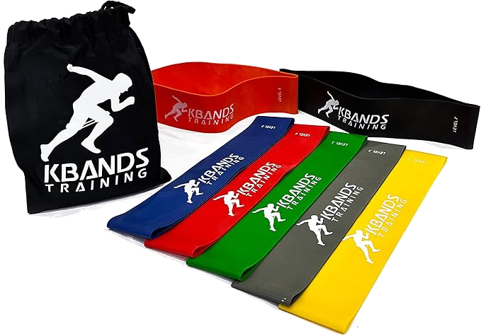 Mini bands for glute activation and hip warmups