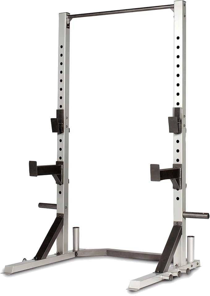 Squat stand for bigger home gym barbell training